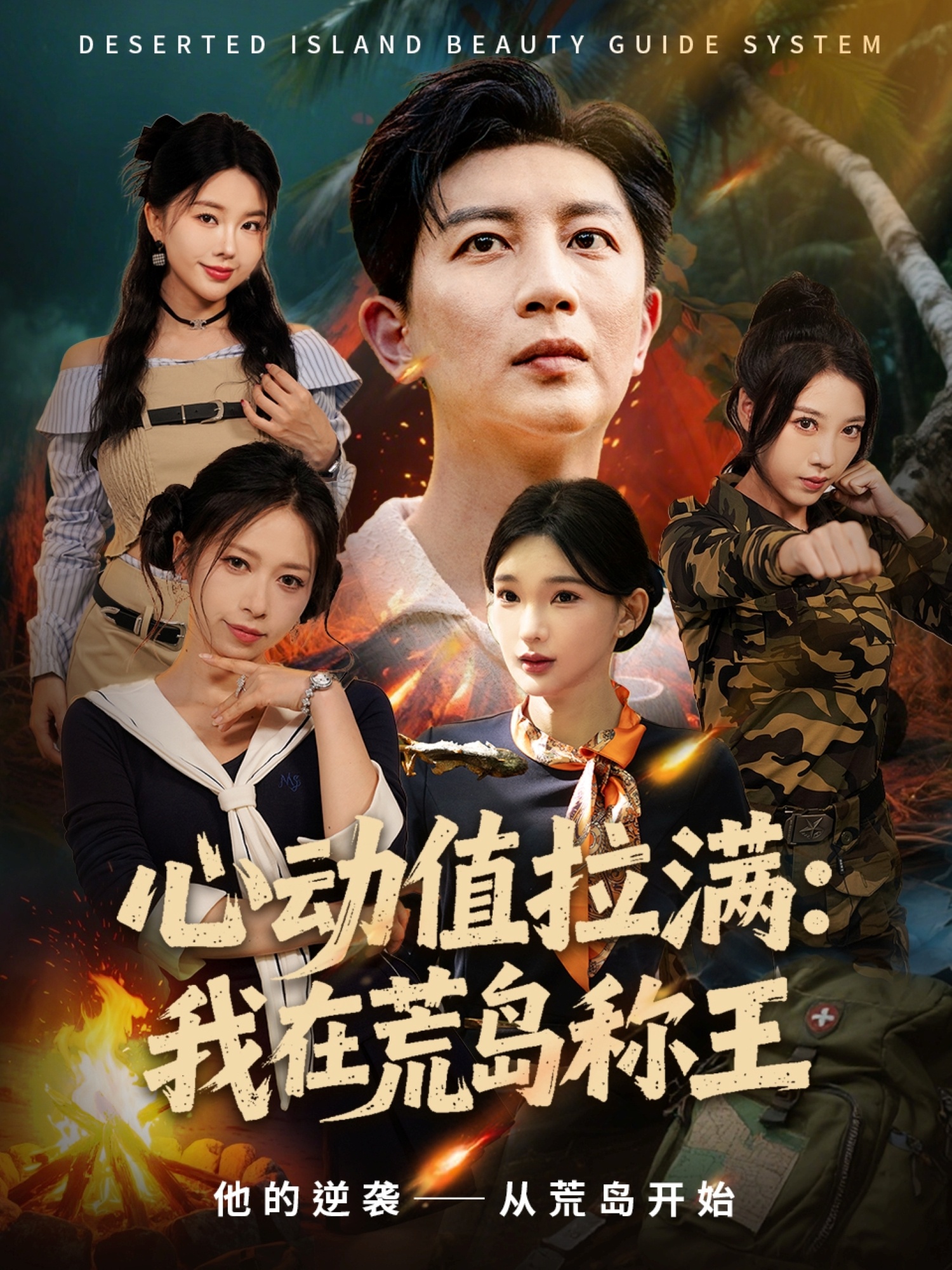 心动值拉满，我在荒岛称王(全集)